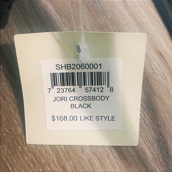 NWT Black Fossil long crossbody purse - Picture 6 of 9